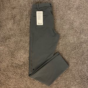 NWT Lululemon Commission Pants sz34 Men’s Grey